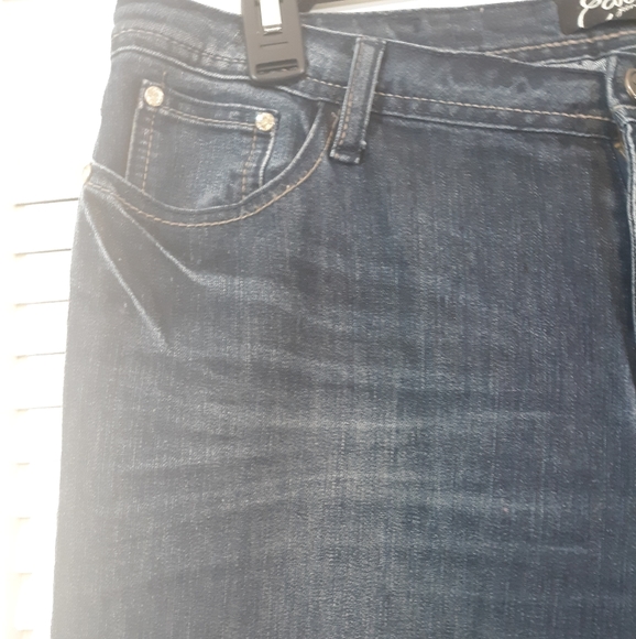 Earl straight leg jewel Jeans sz 12 *L - Picture 2 of 5